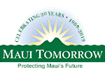 Maui Tomorrow logo Maui Tomorrow logo