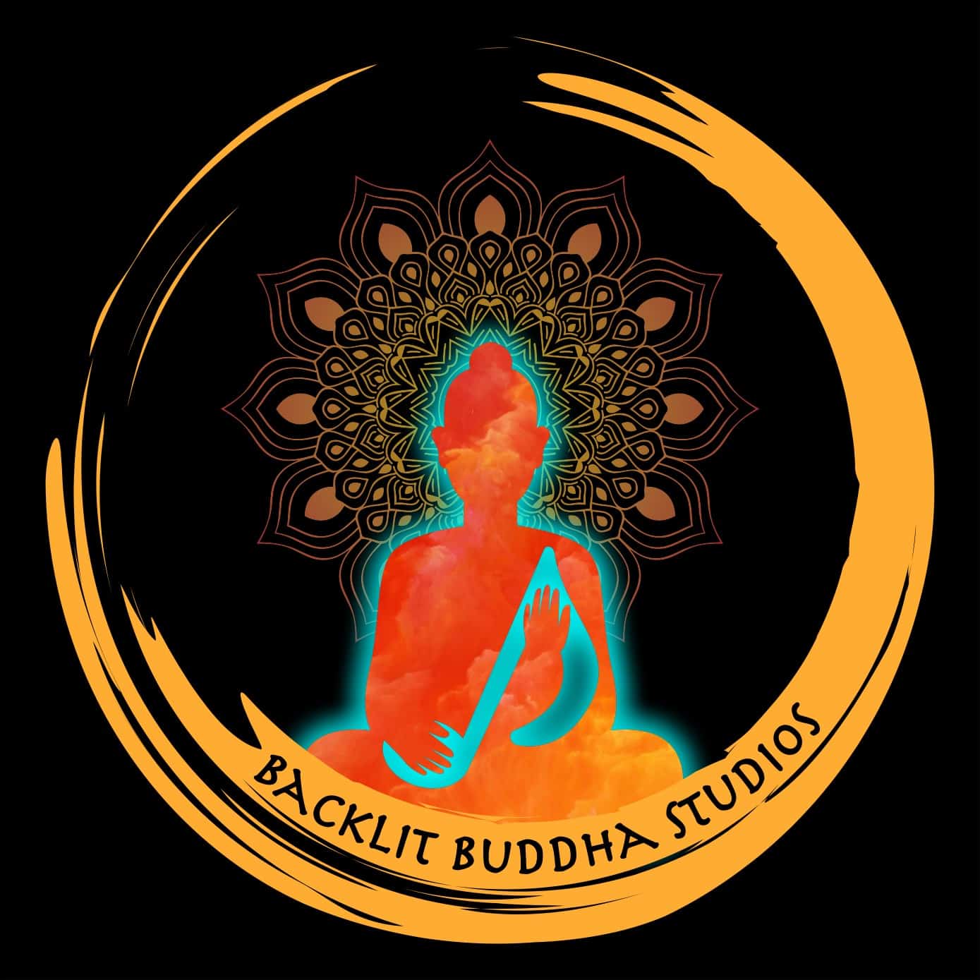 BackLit Buddha Studios logo