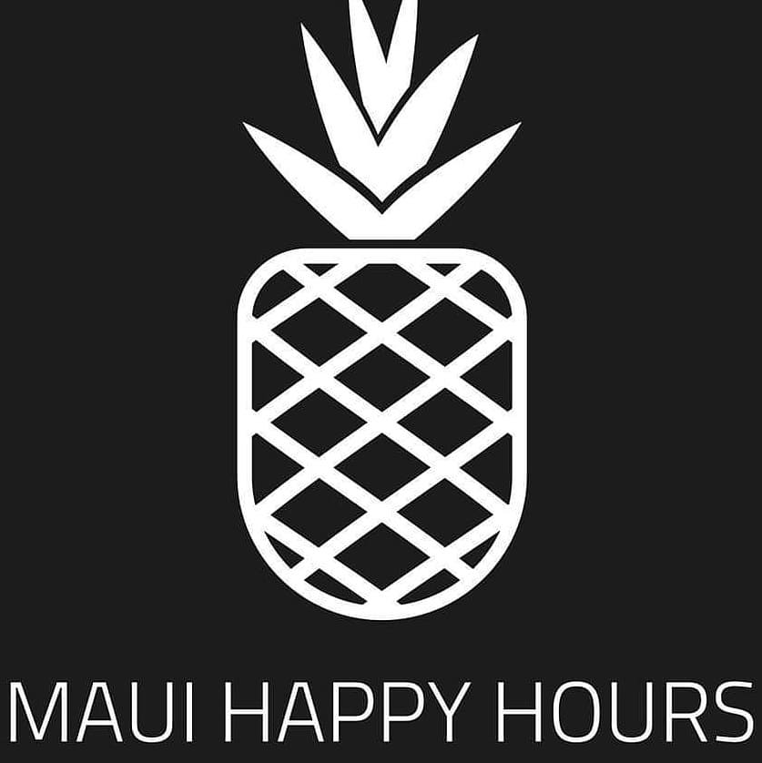 Maui Happy Hours app pineapple logo