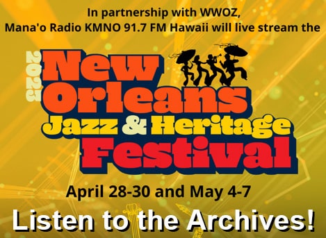 New Orleans Jazz Fest Friday April 28th