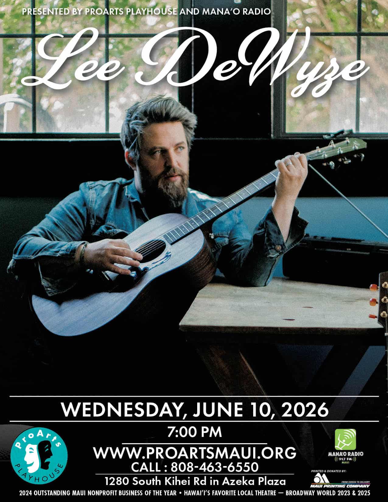 Lee De Wyze at ProArts