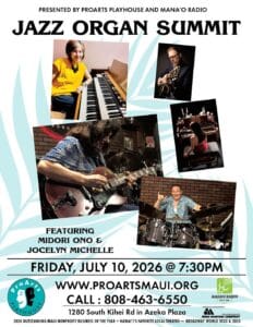 Jazz Organ Summit at ProArts