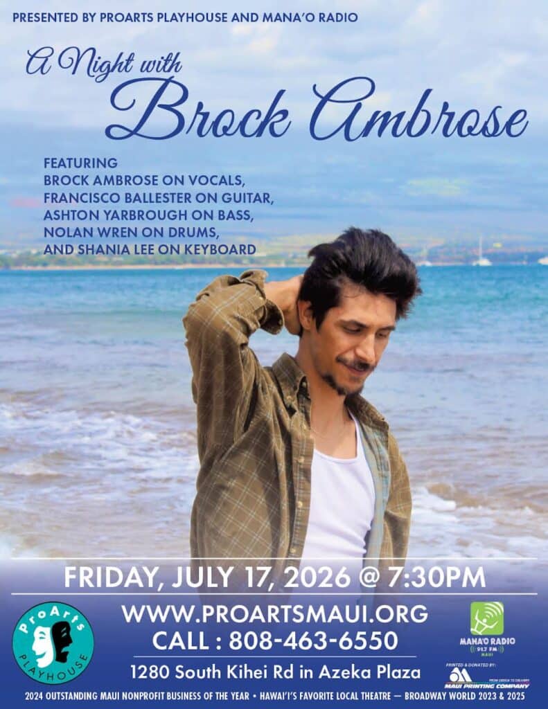 Brock Ambrose at ProArts